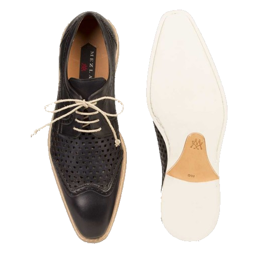 Mezlan Alvarez Perforated Sport Shoes Black