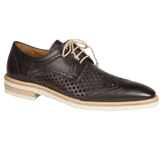 Mezlan Alvarez Perforated Sport Shoes Black
