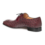 Mezlan Amadeus Ostrich Shoes Burgundy
