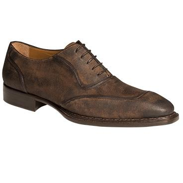 Mezlan Ambrose Suede Oxfords Tan