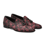 Mezlan Amore Slip On Venetian Black/Red