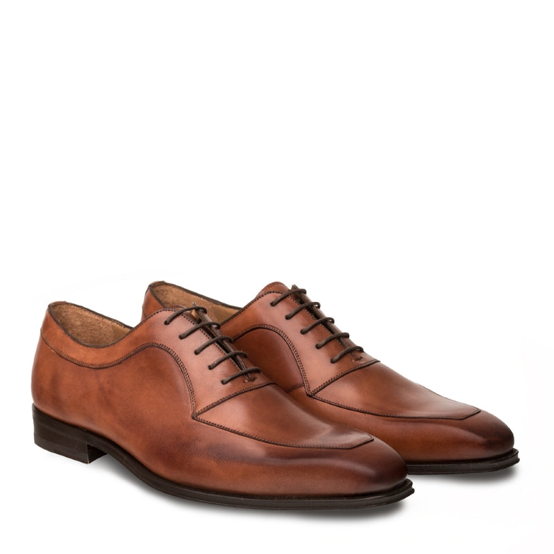 Mezlan Andres Calfskin Oxfords Cognac