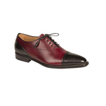Mezlan Antico Spectator Oxfords Burgundy / Black