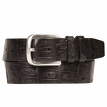 Mezlan AO10304 Crocodile Belt Black