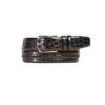 Mezlan AO10310 Crocodile Belt Black