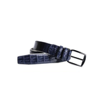 Mezlan AO10354 Crocodile Belt Blue