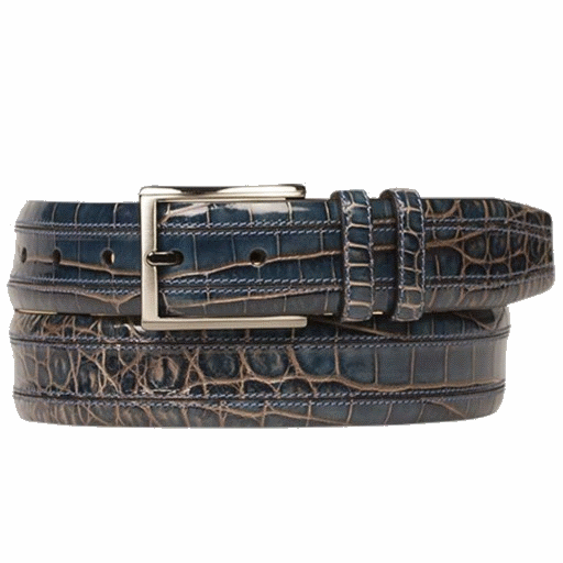 Mezlan AO10817 Alligator Belt Jeans/Camel