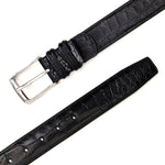 Mezlan Alligator Belt Black (AO7907)