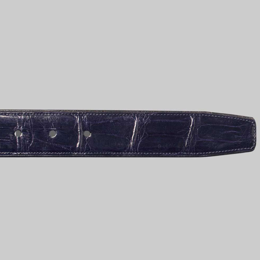 Mezlan Alligator Belt Blue (AO7907)