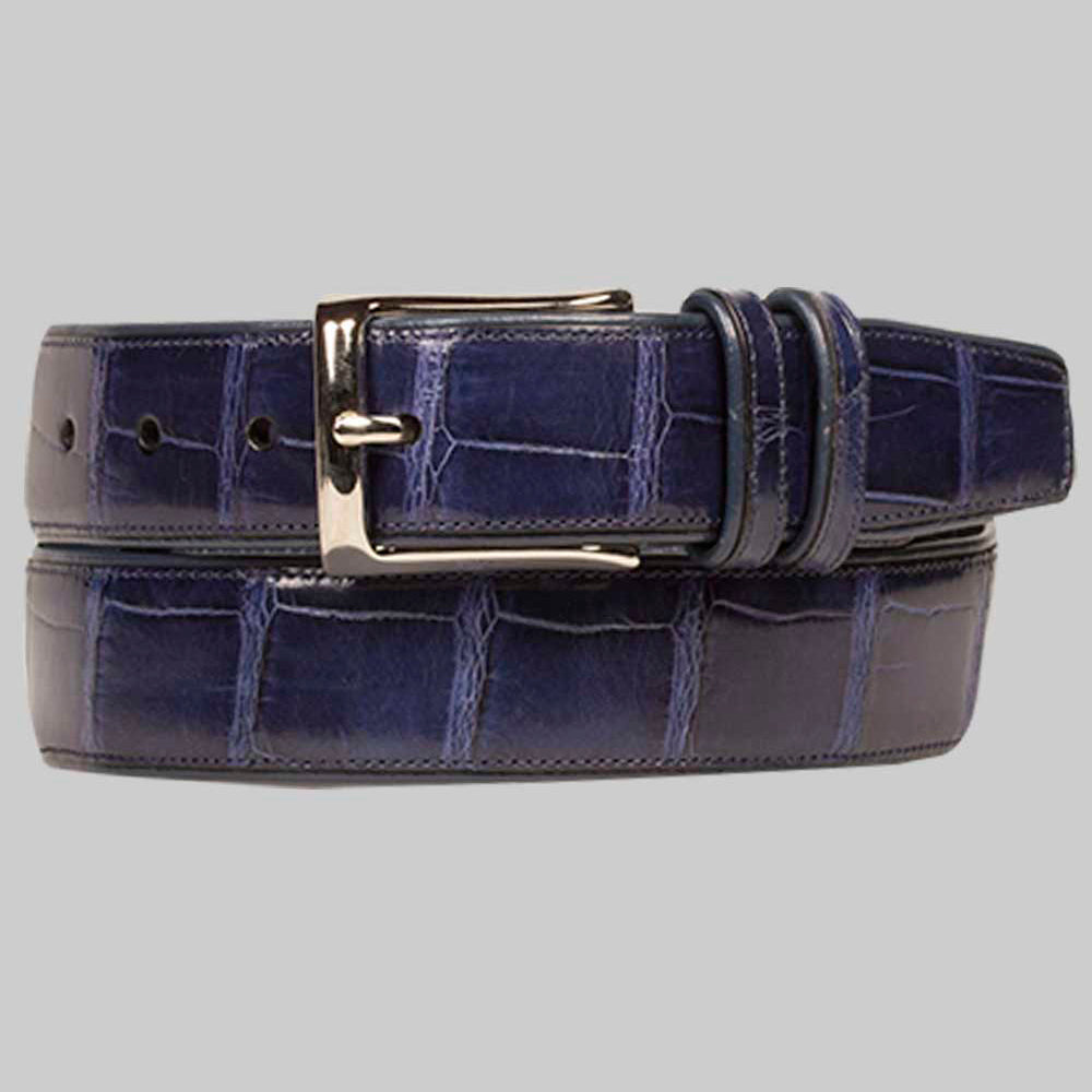 Mezlan AO7907 Alligator Belt Jeans
