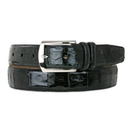 Mezlan AO8603 Genuine Crocodile Belt Black