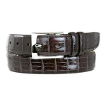 Mezlan AO8603 Genuine Crocodile Belt Brown