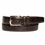 Mezlan AO8603 Genuine Crocodile Belt Brown