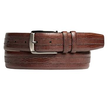 Mezlan AO9928 Lizard Belt Tan