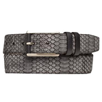 Mezlan AO9975 Snakeskin Belt Blue