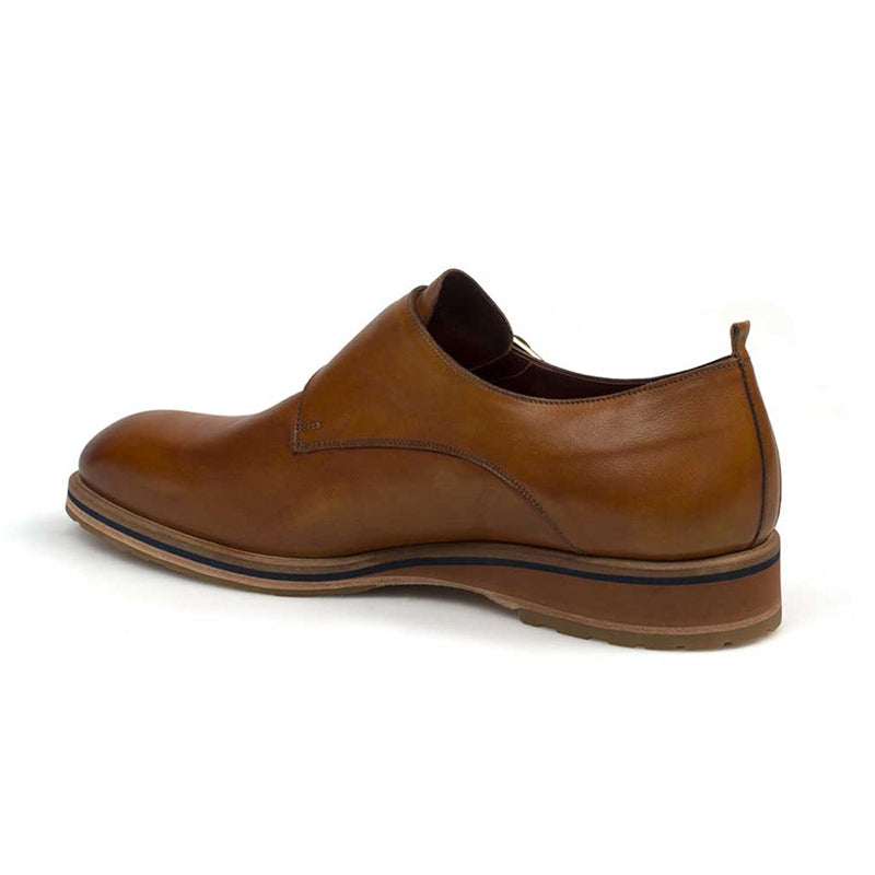 Mezlan Apolo Calfskin Shoes Honey