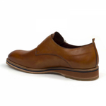 Mezlan Apolo Monk Strap Shoes Honey