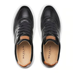 Mezlan Apron Leather Sneakers Black (A20208)