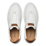 Mezlan Apron Leather Sneakers White