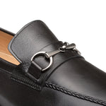Mezlan Apron Ornament Loafers Black (R20268)