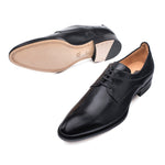 Mezlan Archway Plain Toe Blucher Black