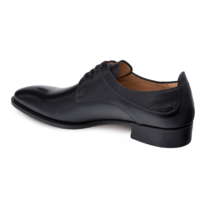 Mezlan Archway Plain Toe Blucher Black