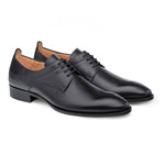 Mezlan Archway Plain Toe Blucher Black