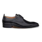 Mezlan Archway Plain Toe Blucher Black