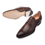 Mezlan Archway Plain Toe Blucher Tabac