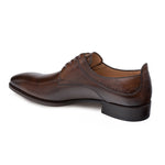 Mezlan Archway Plain Toe Blucher Tabac
