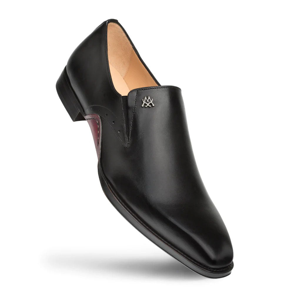 Mezlan Artisan Gore Slip-on Shoes Black (S20523)
