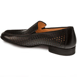 Mezlan Astori Perforated Loafers Black