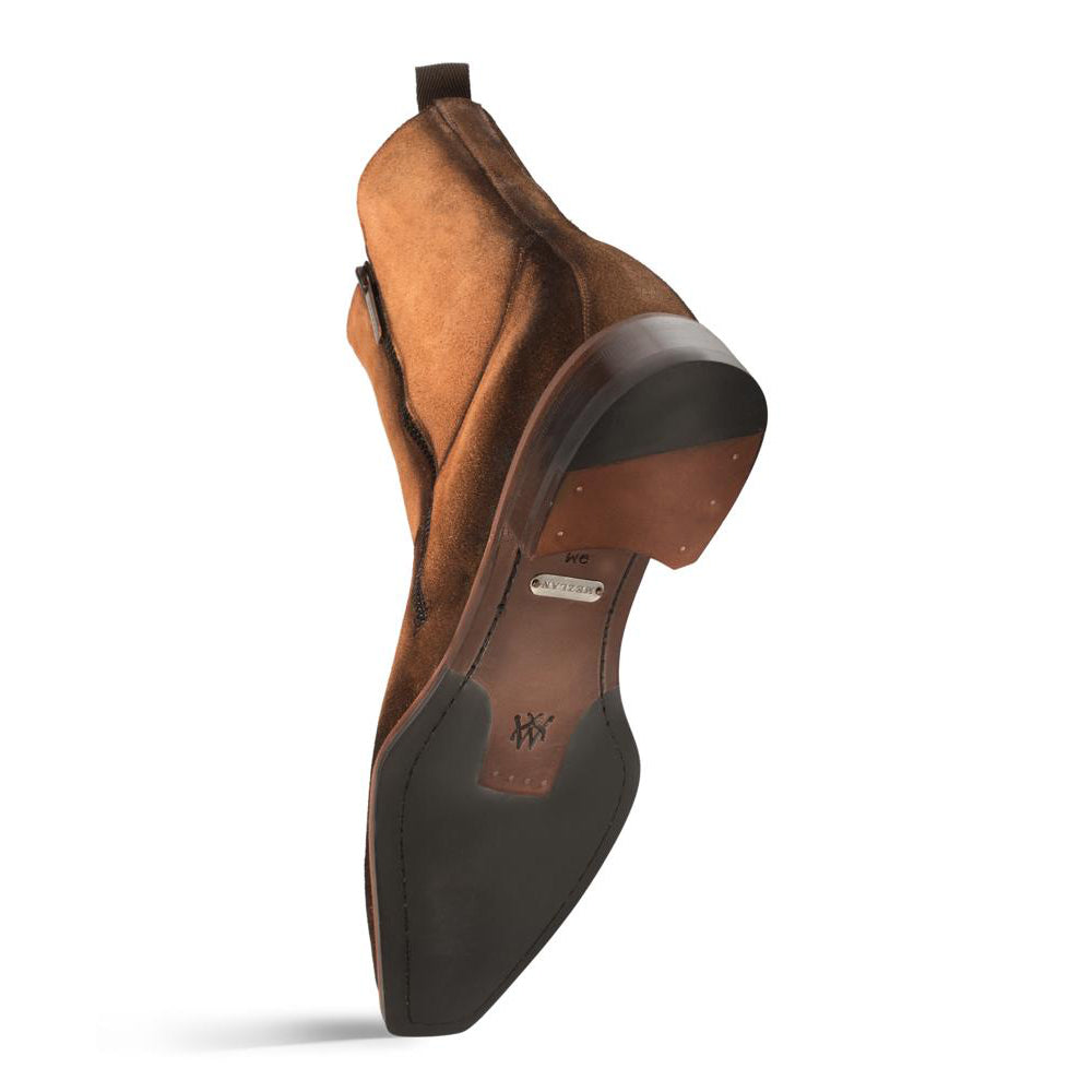 Mezlan Asymmetric Suede Boots Sport