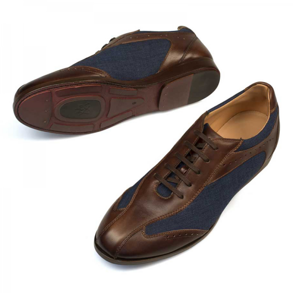 Mezlan Atenas Sneaker Shoes Brown Jeans