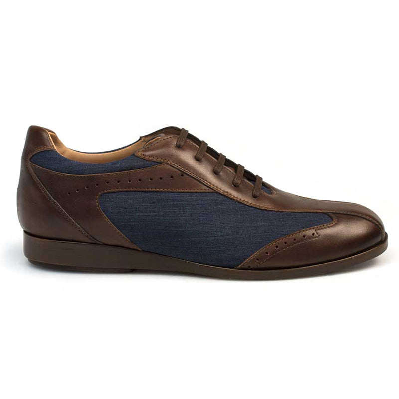 Mezlan Atenas Sneaker Shoes Brown Jeans