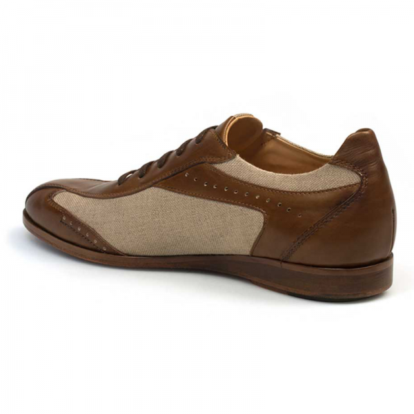 Mezlan Atenas Sneaker Shoes Cognac Bone