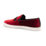 Mezlan Slip On Shoes Burgundy