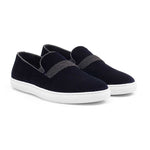 Mezlan Azure Slip On Sneakers Navy