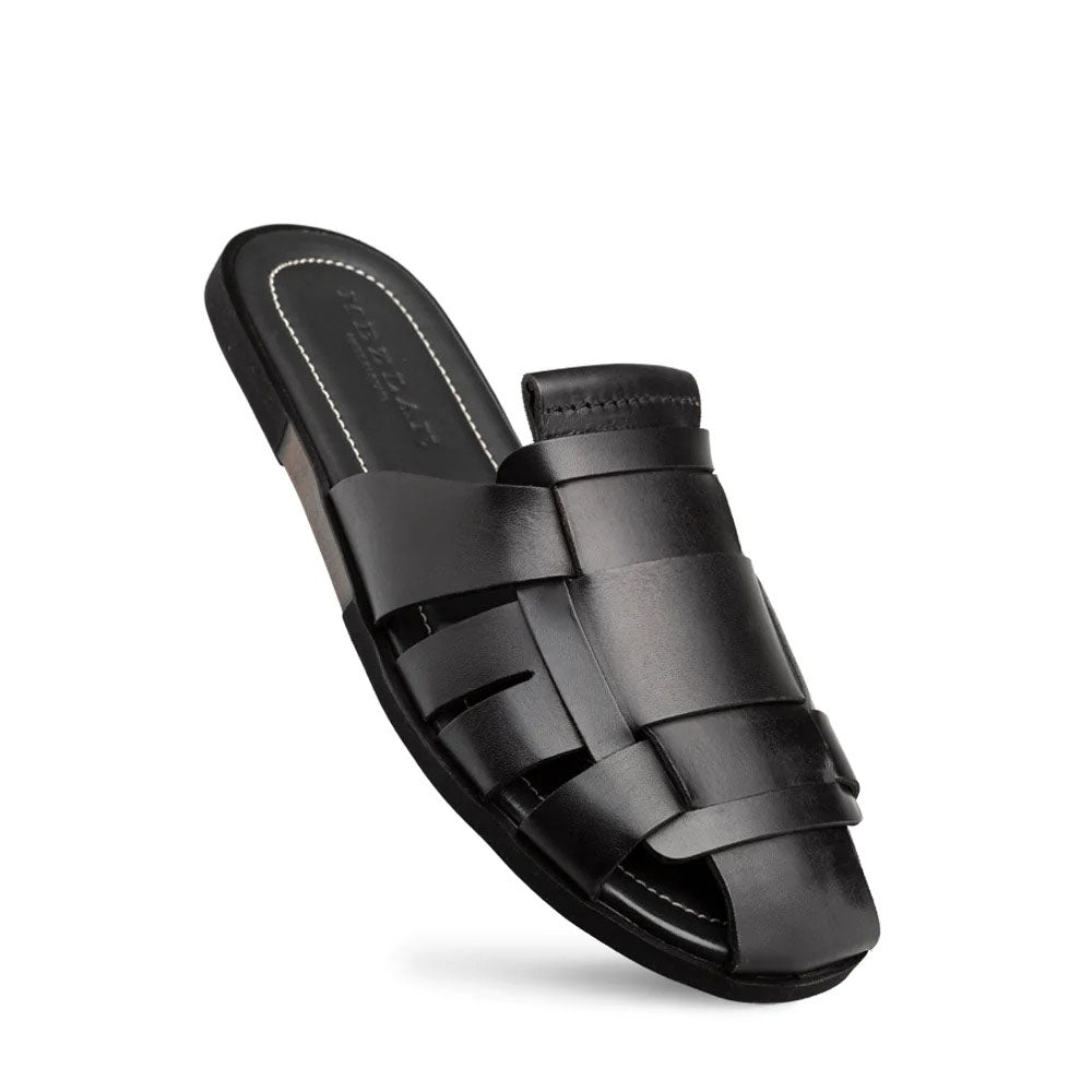 Mezlan Backless Fisherman Sandals Black (R20668)