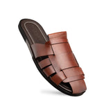 Mezlan Backless Fisherman Sandals Cognac (R20668)