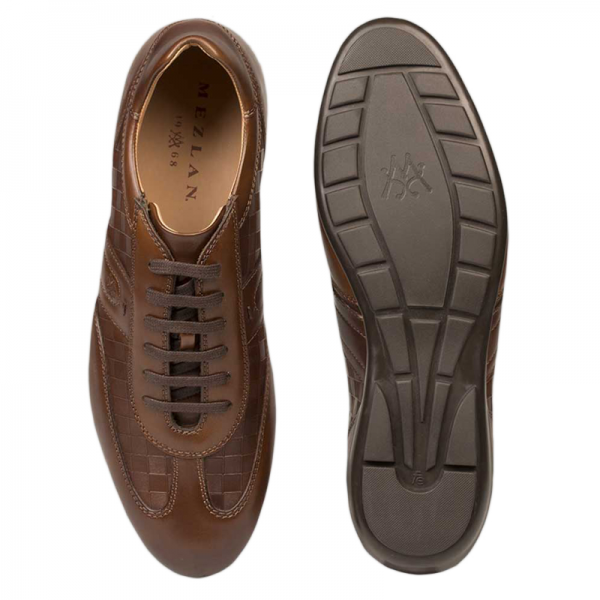 Mezlan Baena Sneaker Shoes Cognac