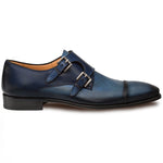 Mezlan Bardem Calfskin Shoes Electric Blue