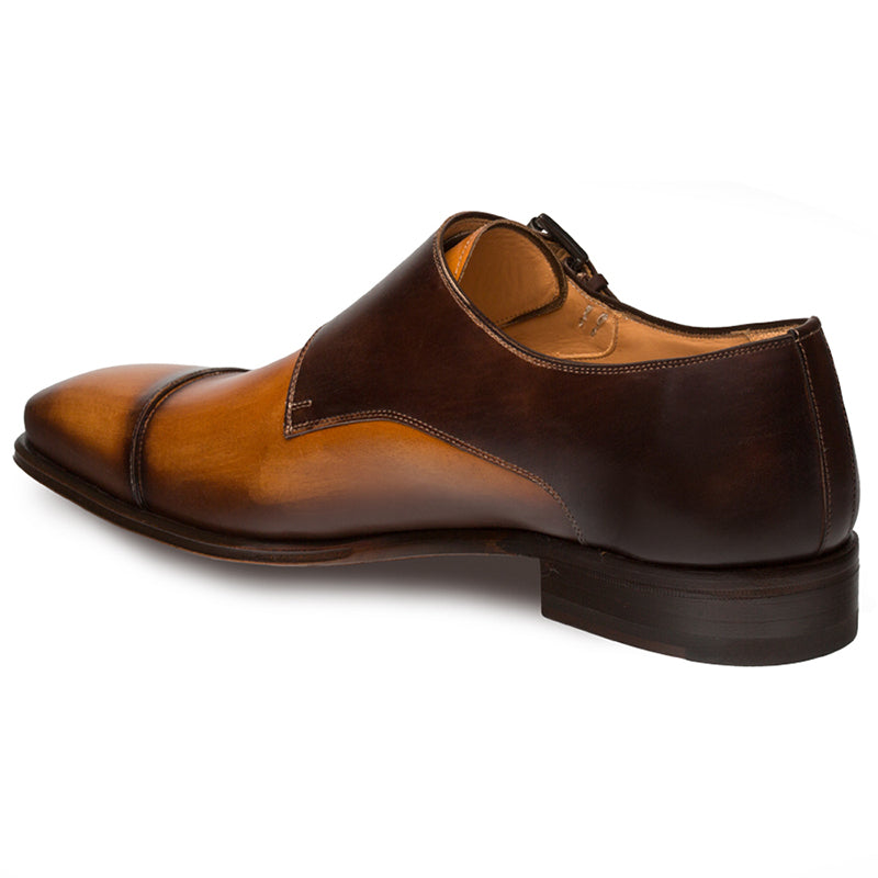 Mezlan Bardem Calfskin Shoes Tan / Brown