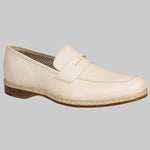 Mezlan Battani Calfskin Penny Loafer Bone