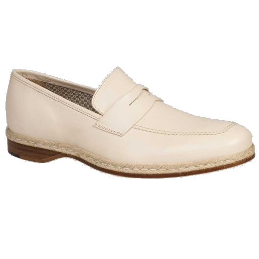 Mezlan Battani Penny Loafers Bone