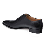 Mezlan Belgrade Cap Toe Oxford Black