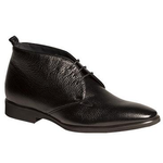 Mezlan Bellotto Deerskin Chukka Boots Black