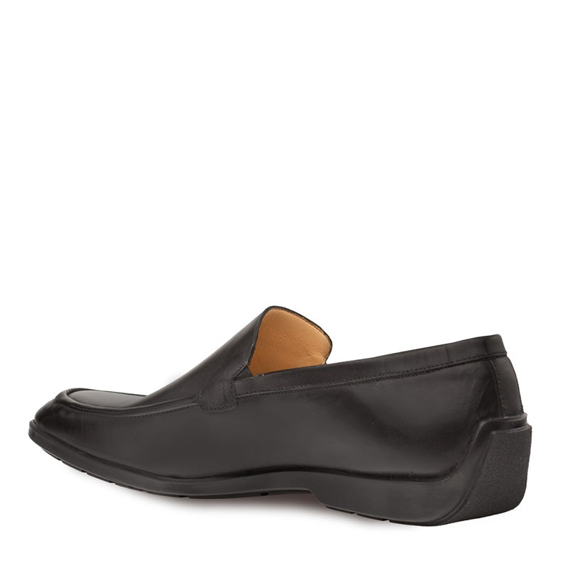 Mezlan Berkley Calfskin Slip-on Shoes Black
