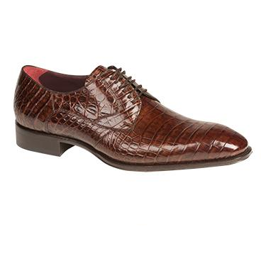 Mezlan Bernard Alligator Lace Up Shoes Sport