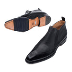 Mezlan Bexley Wing Tip Ankle Boots Black